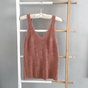 Madewell Monterey knit sweater tank Medium